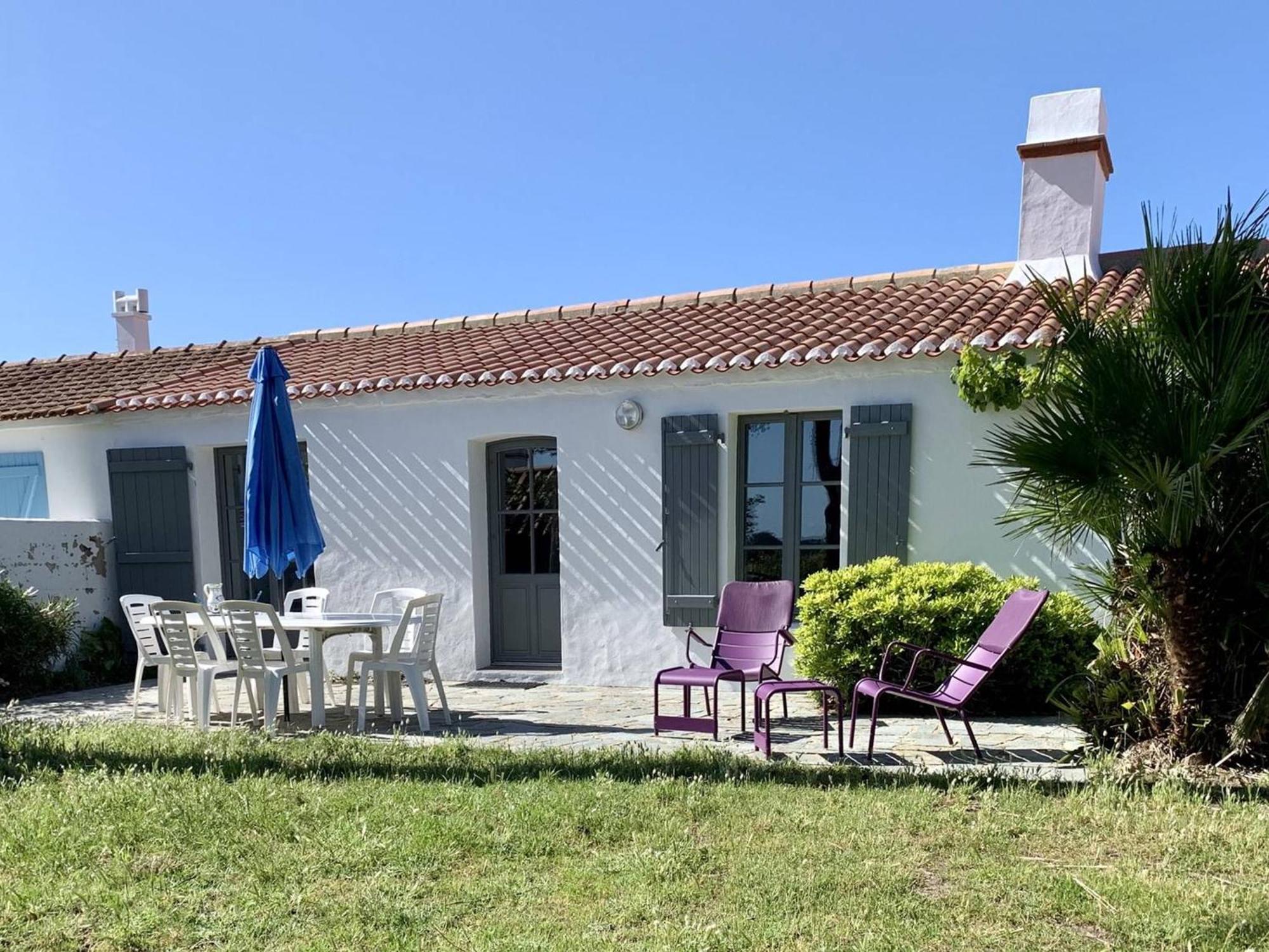 Maison Renovee Pres Plage, 6 Couchages, Terrasse, Bbq, Parking, Internet Inclus - Fr-1-224B-588 Noirmoutier-en-l'Ile Ngoại thất bức ảnh